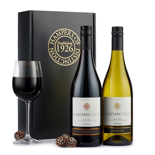 French Wine Duo Gift Box - Celebrate in Style